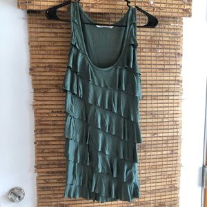 Old Navy Dressy Tank, Medium, Olive Green